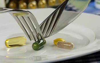 pills on a plate