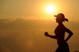 woman exercising